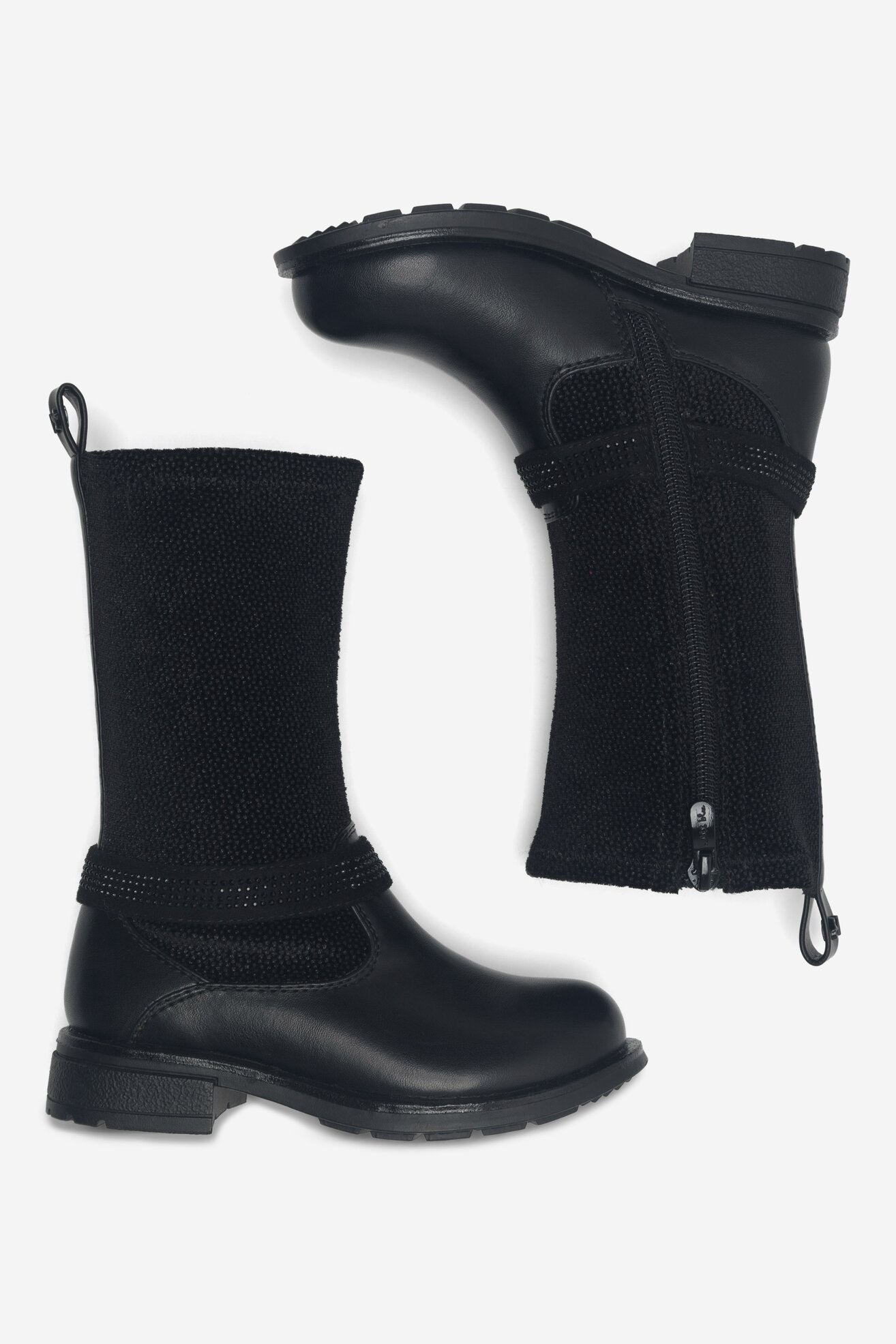 Kozaki Nelli Blu CS22AWBL4189 Czarny