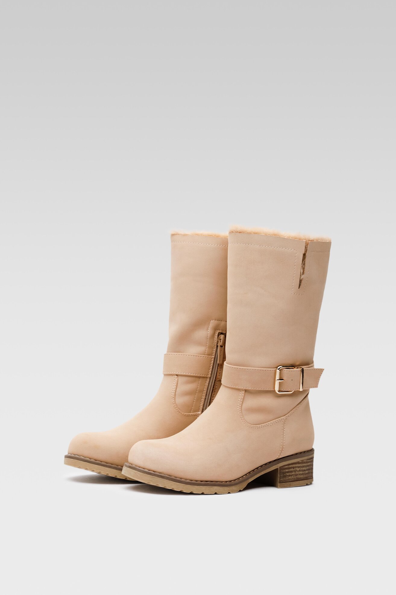 Botki Clara Barson WS819-02 Beżowy