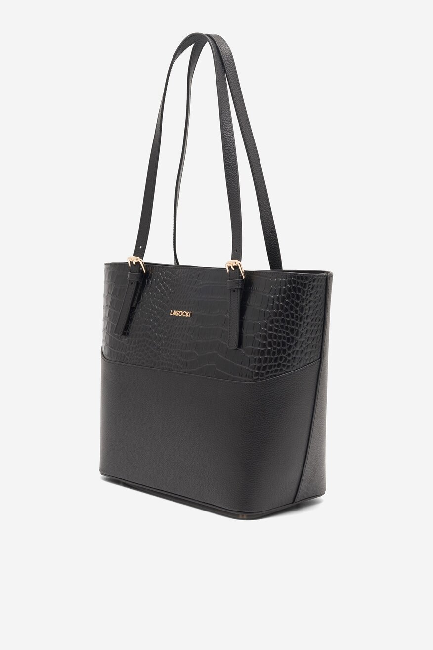 Lasocki - Torebka skórzana - 5905588141037
