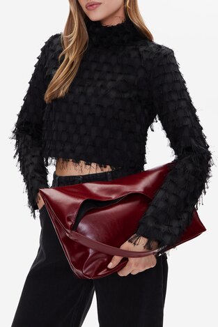 Сумка З Ремінцем DeeZee H241062 БОРДОВИЙ