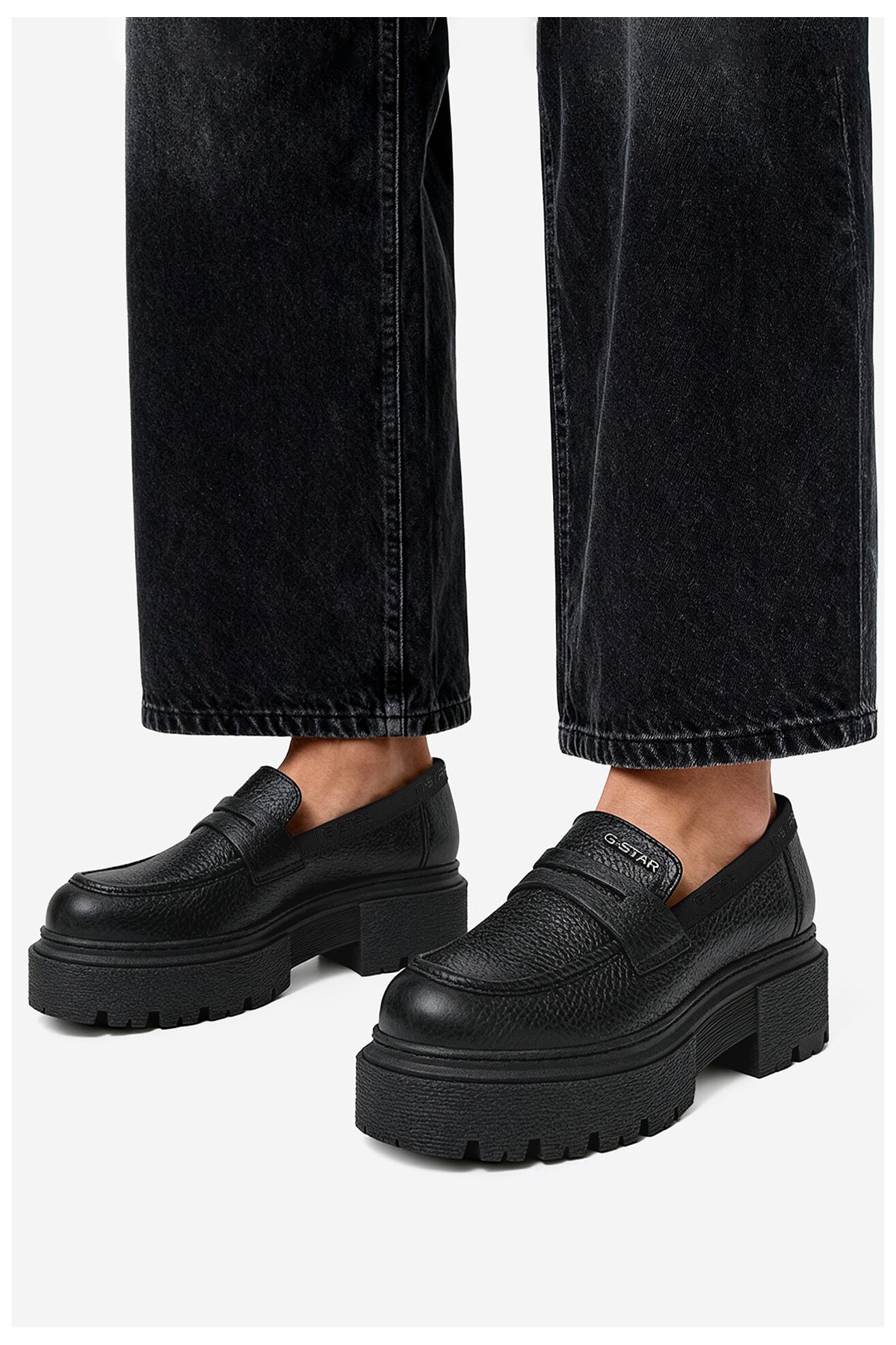 Мокасини G-STAR RAW CEO-WB-ADELA-13 ЧОРНИЙ