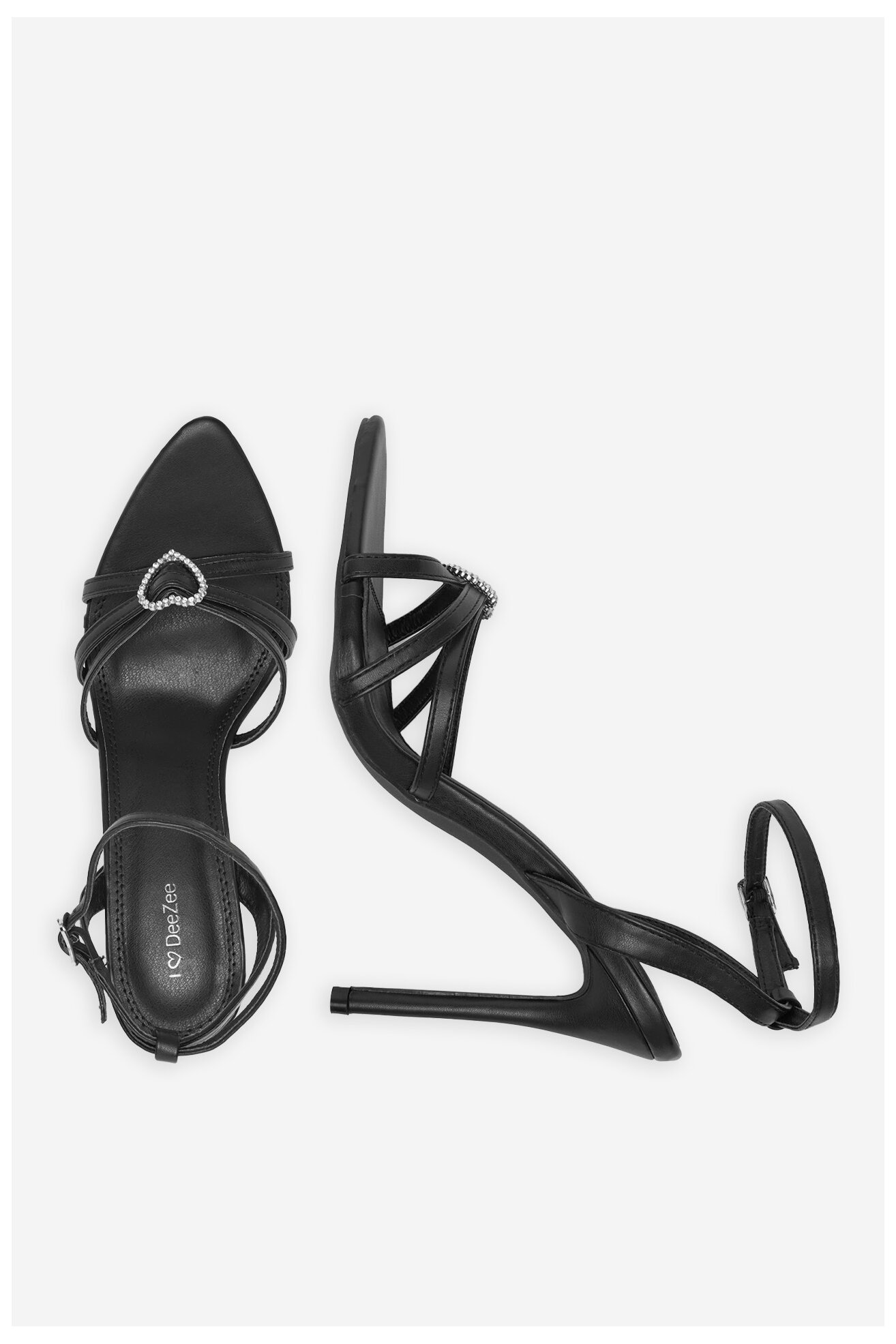 Сандали DeeZee SWEETIE BLACK PU ЧЕРЕН