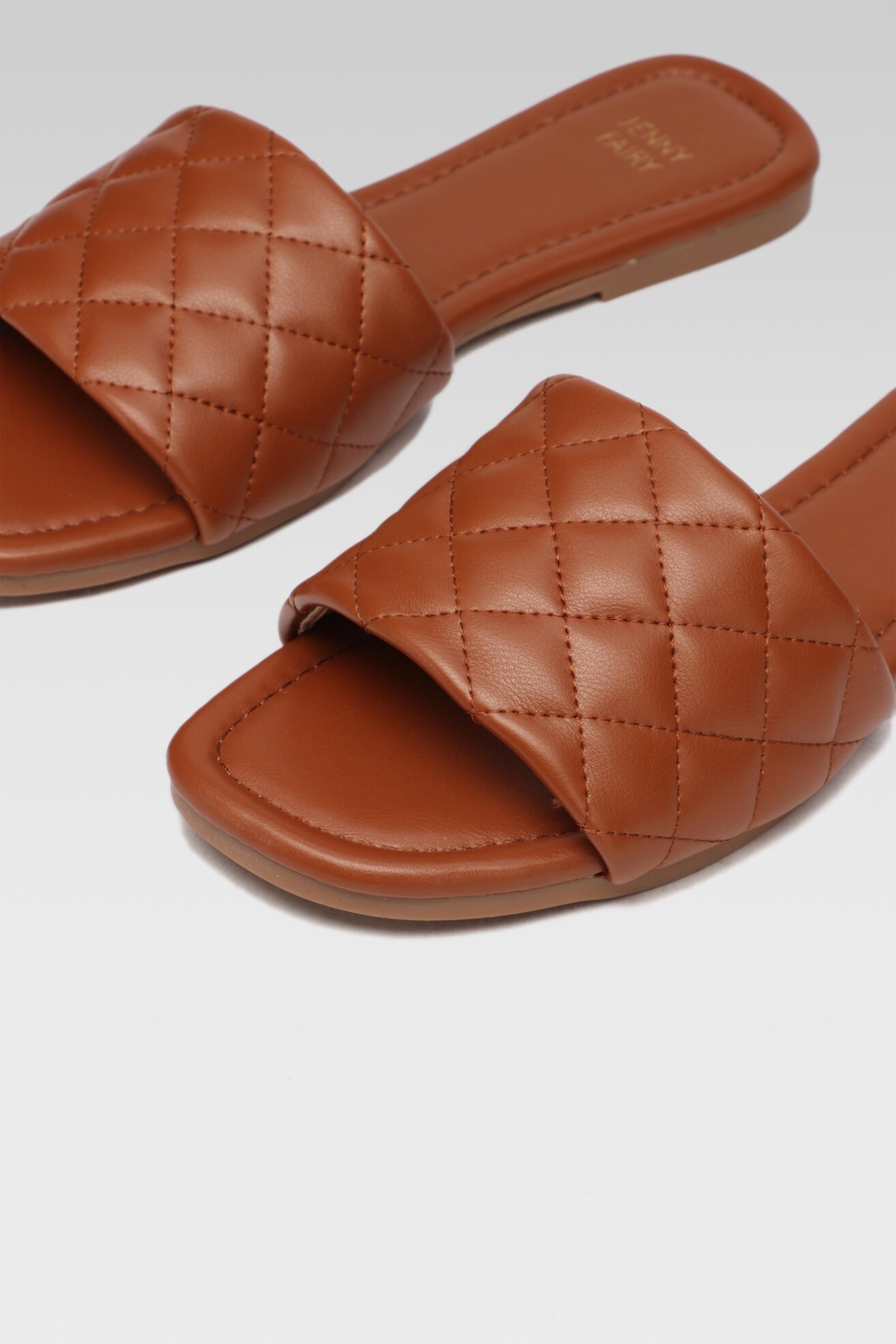 Klapki Jenny Fairy LS5398-06 Brązowy