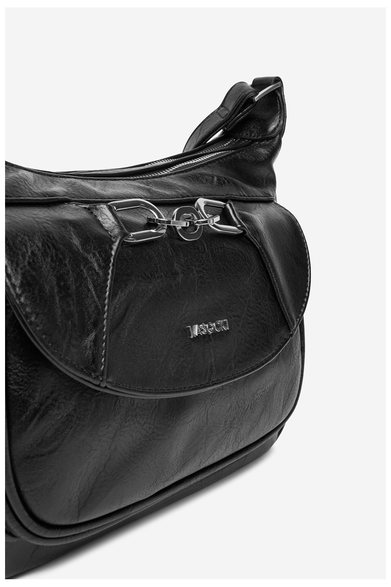 Kézitáska Lasocki CEO-LSK-L-016-09 FEKETE