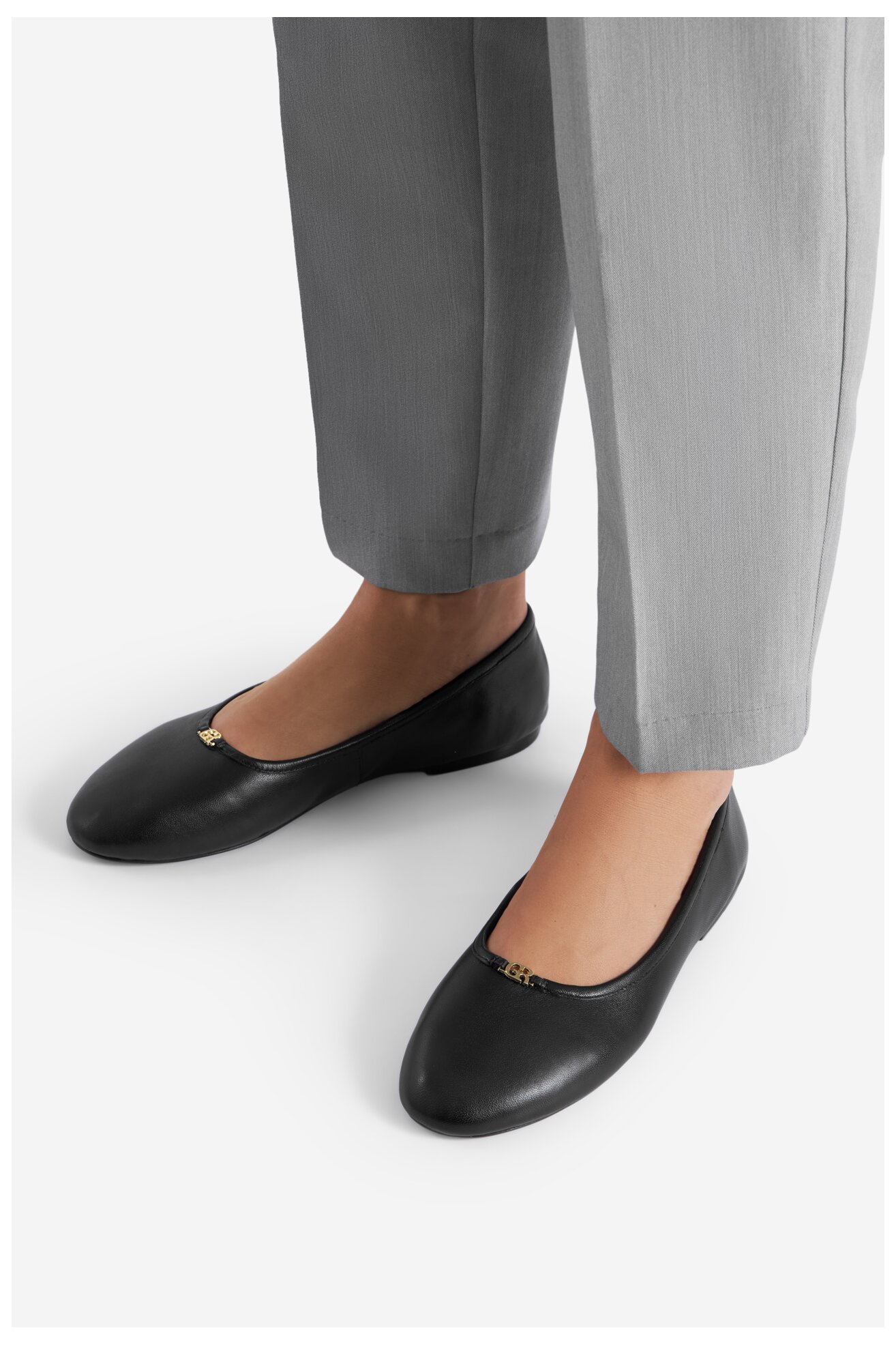 Baleriny Gino Rossi SAMAH-115986 Czarny