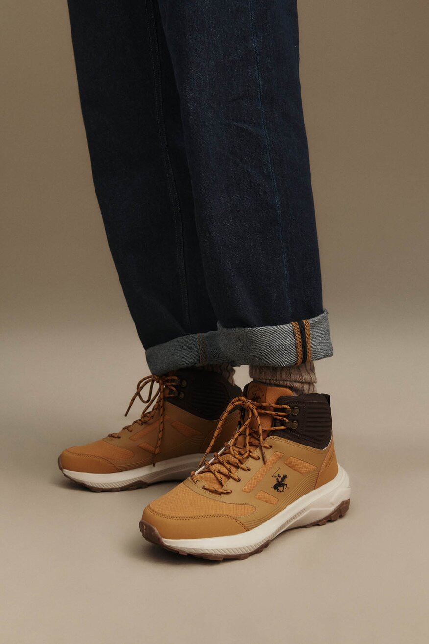 
                Sneakerși Beverly Hills Polo Club GALBEN - 5905588956907