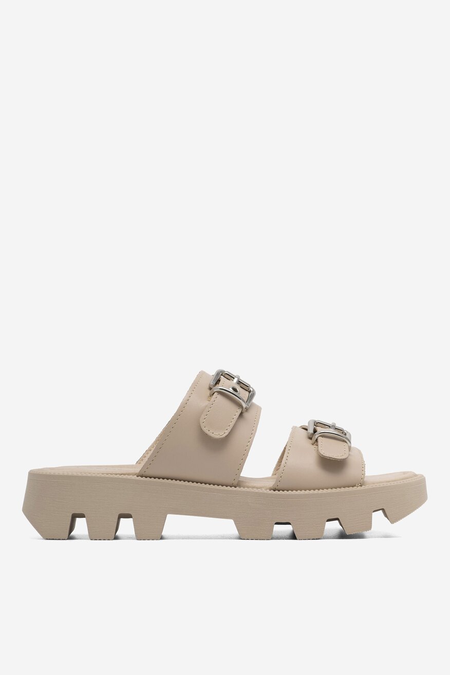 
                Lasocki - Klapki skórzane - 5904862811789