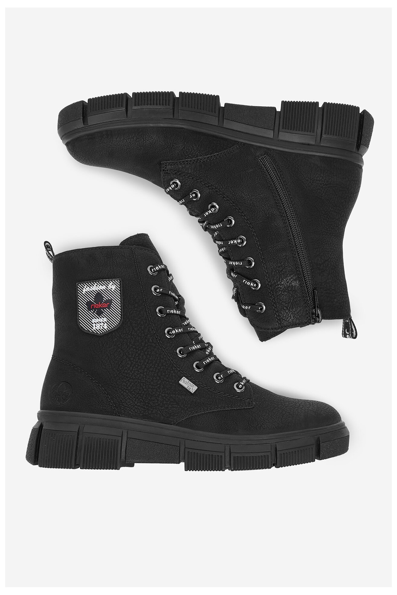 Csizma Rieker CEO-X3410-00 FEKETE