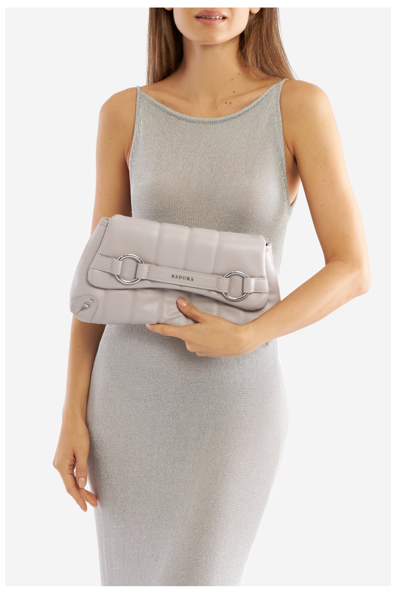 Kézitáska Badura JIAO-CS10103 SZÜRKE