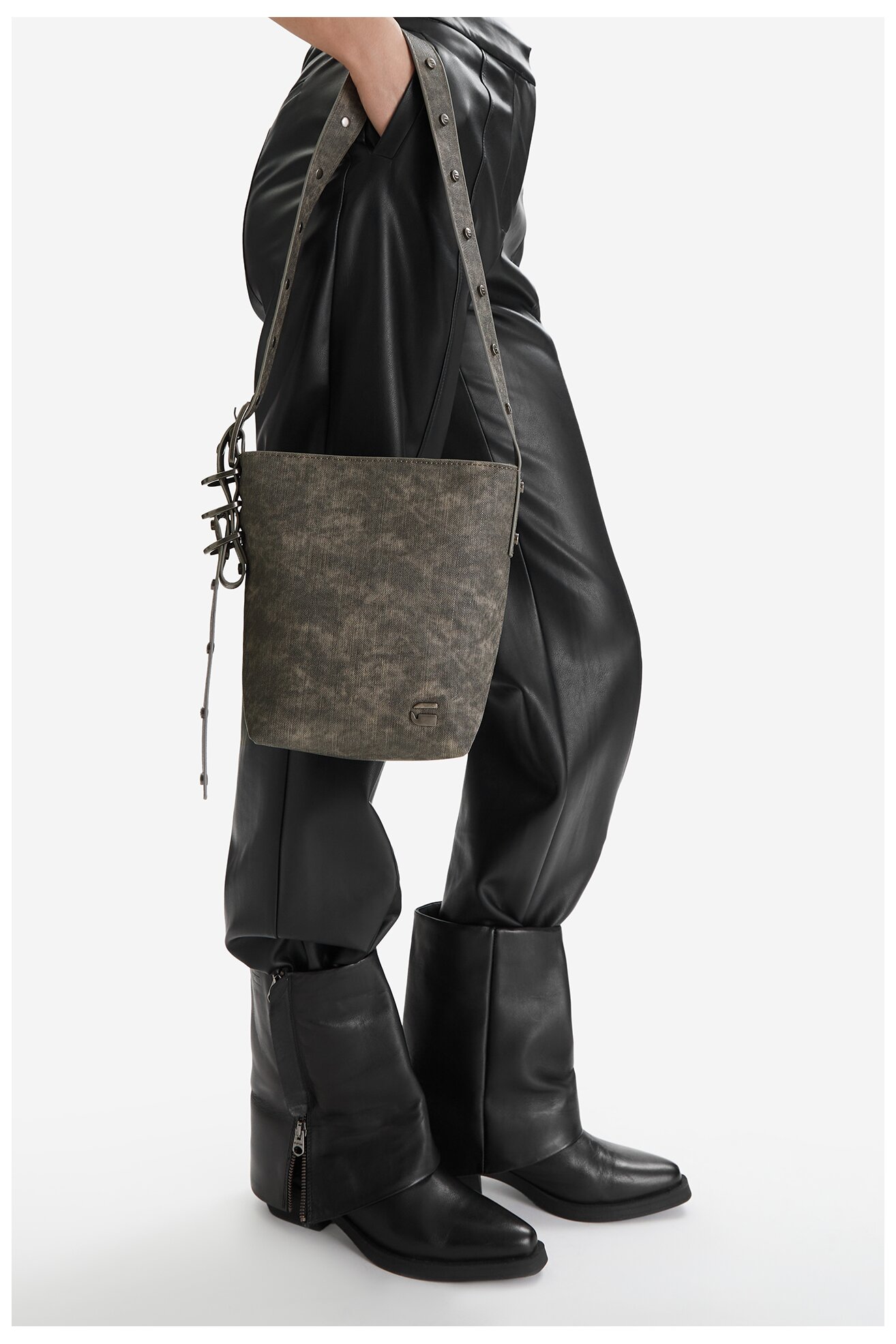 Сумка З Ремінцем G-STAR RAW EO-LDA8713 ТЕМНО-СІРИЙ