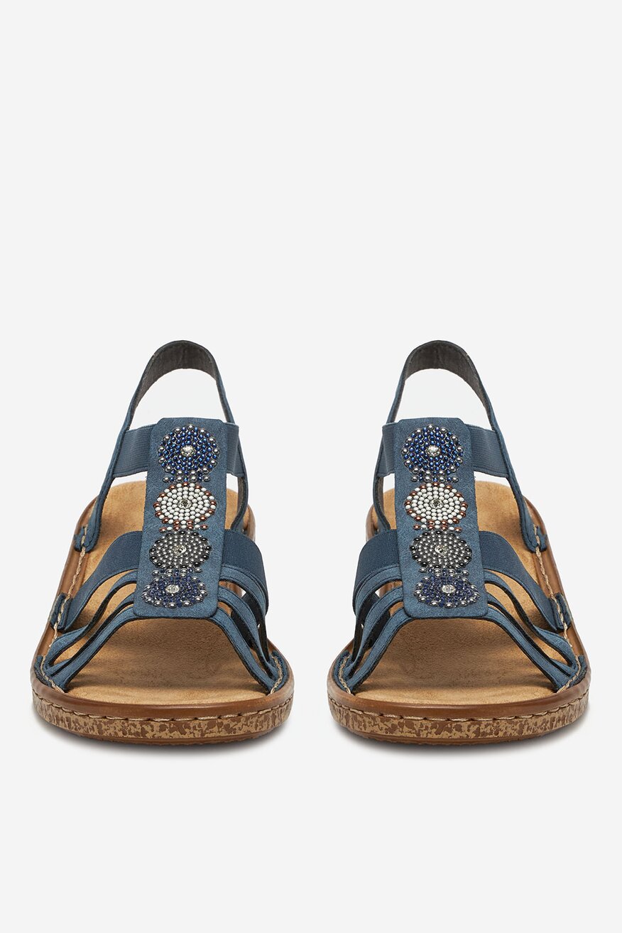 
                Сандали Rieker ТЪМНОСИН - 2230078396981