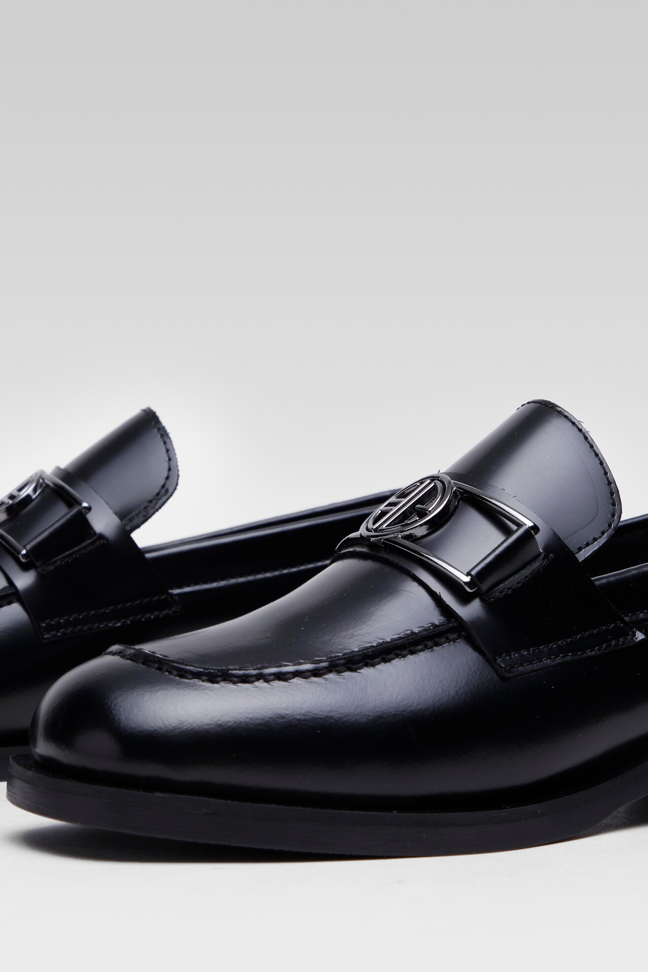 Półbuty Gino Rossi 07-01 Czarny