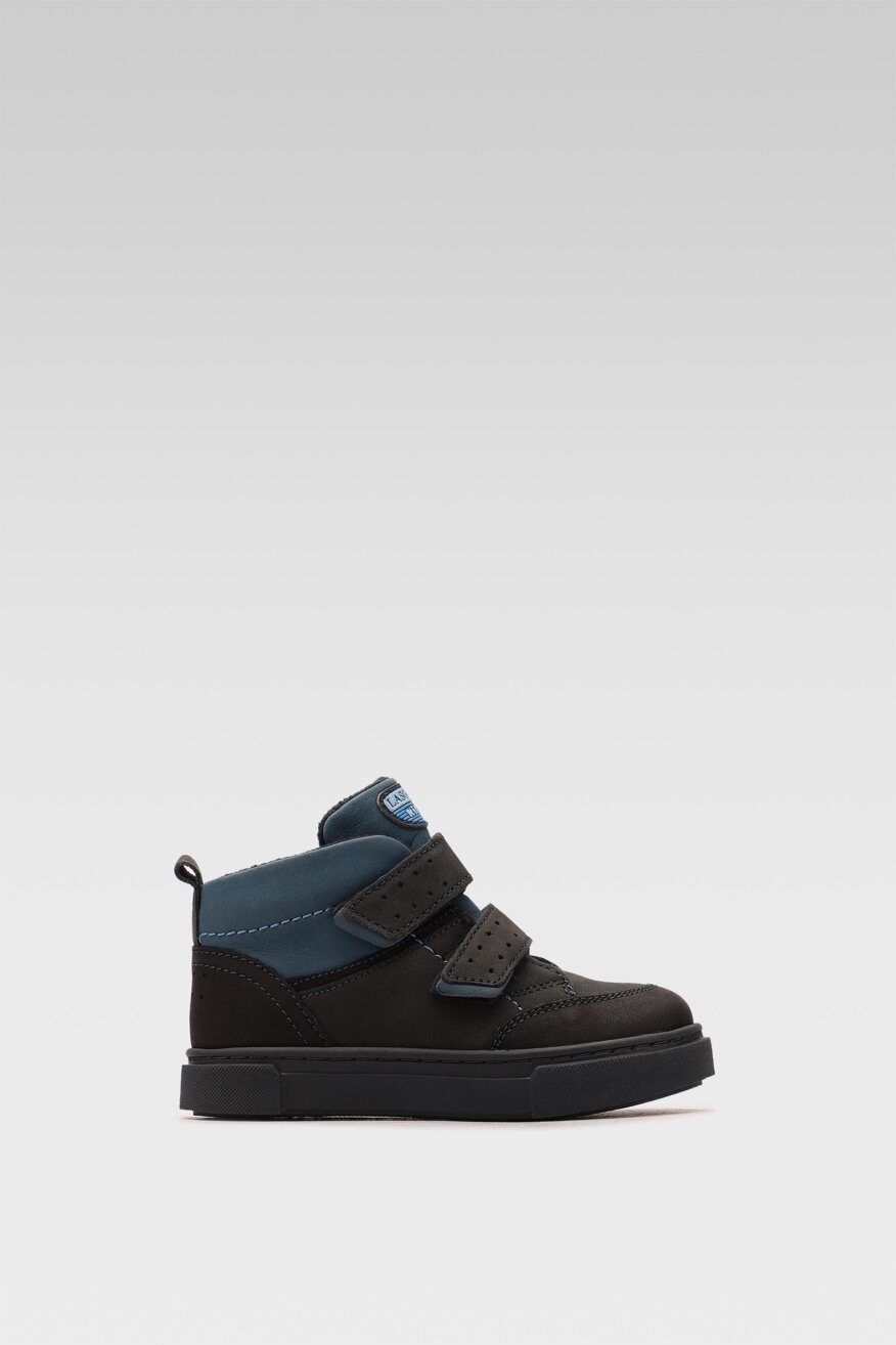 
                Lasocki Kids - Skórzane trzewiki granatowe - 5903698768489