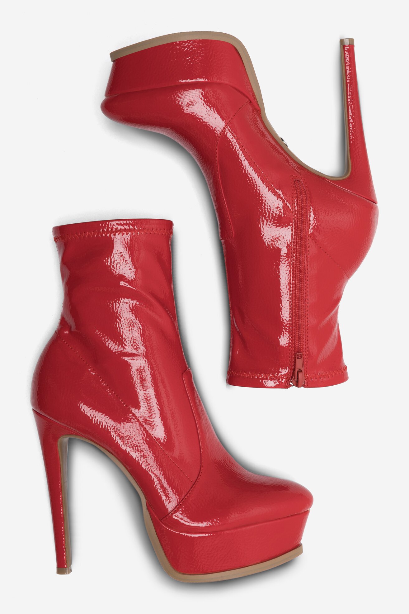 Bokacsizma NINE WEST SIDRA SJ1450-1 PIROS