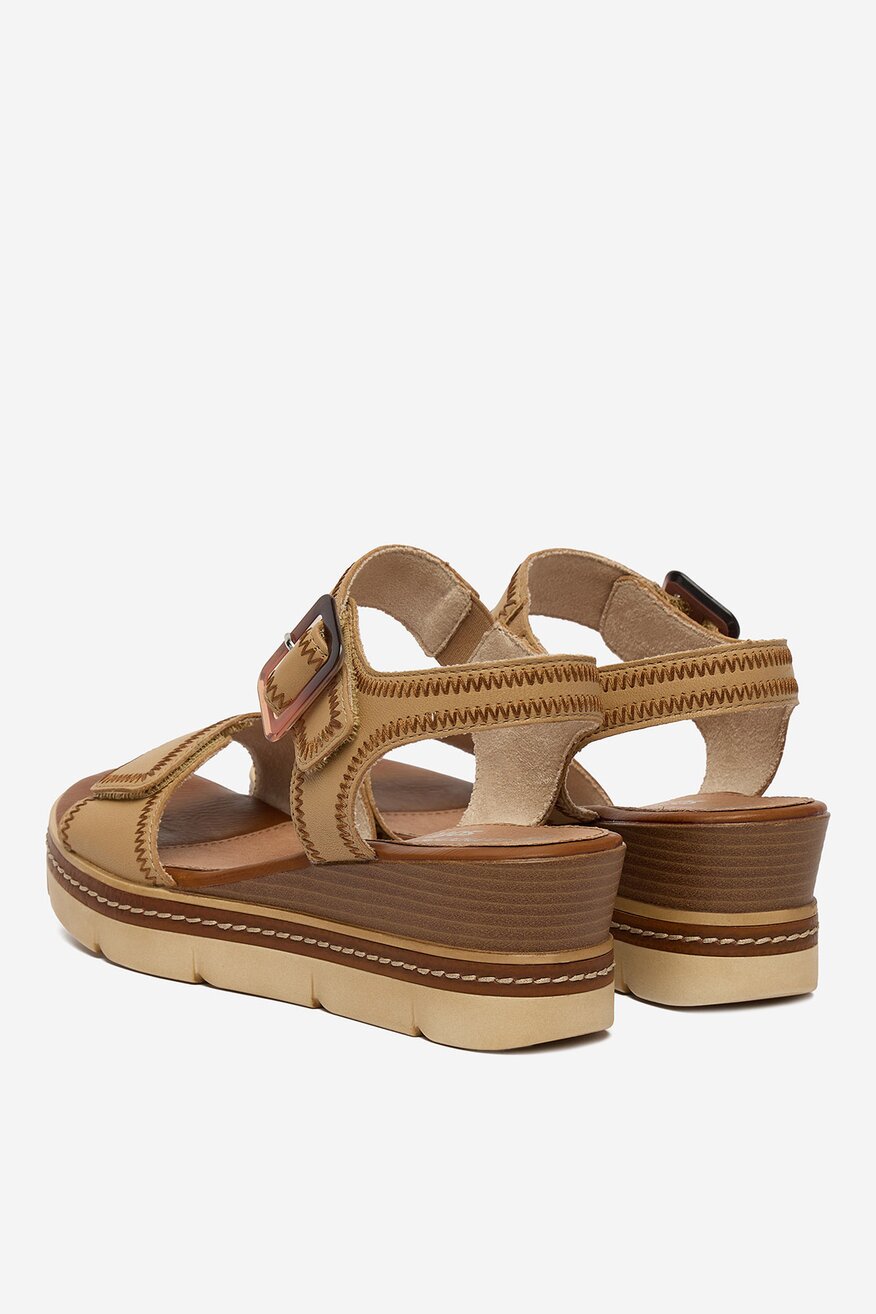 Remonte - Sandały skórzane - 5906751789704