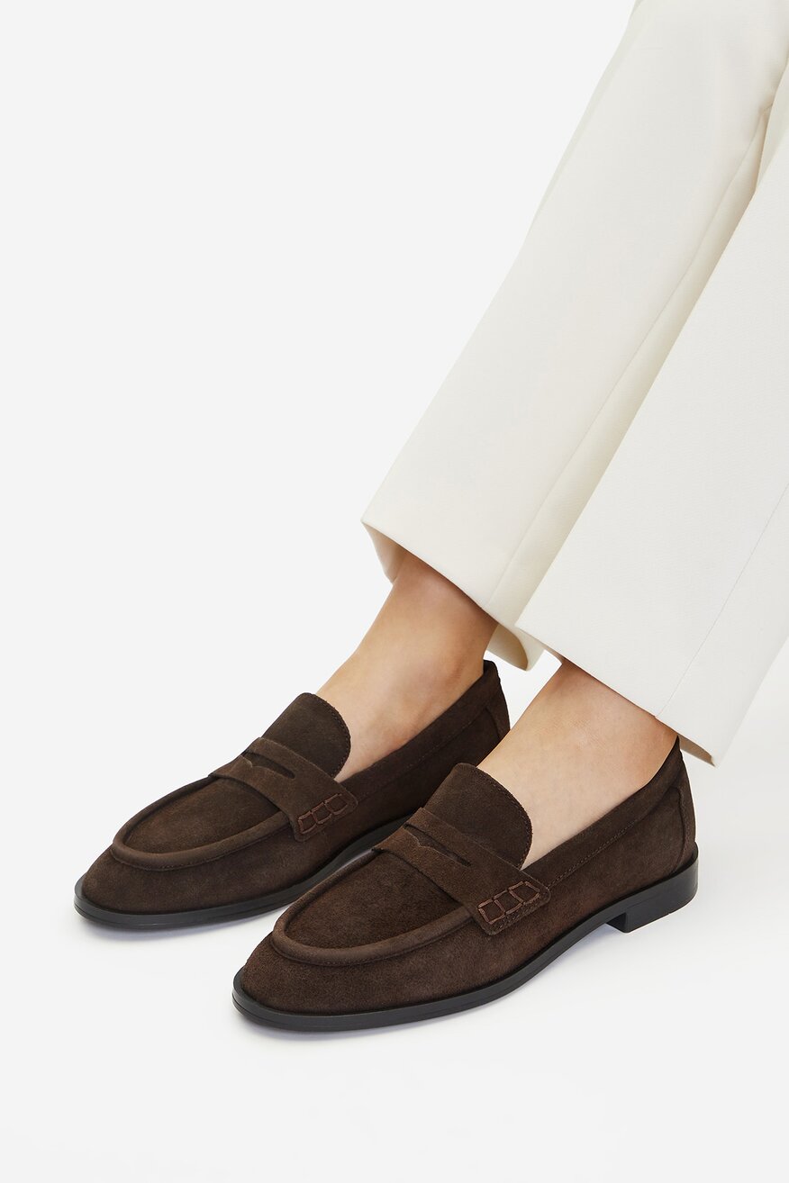 Gino Rossi - Lordsy zamszowe - 5906751397299