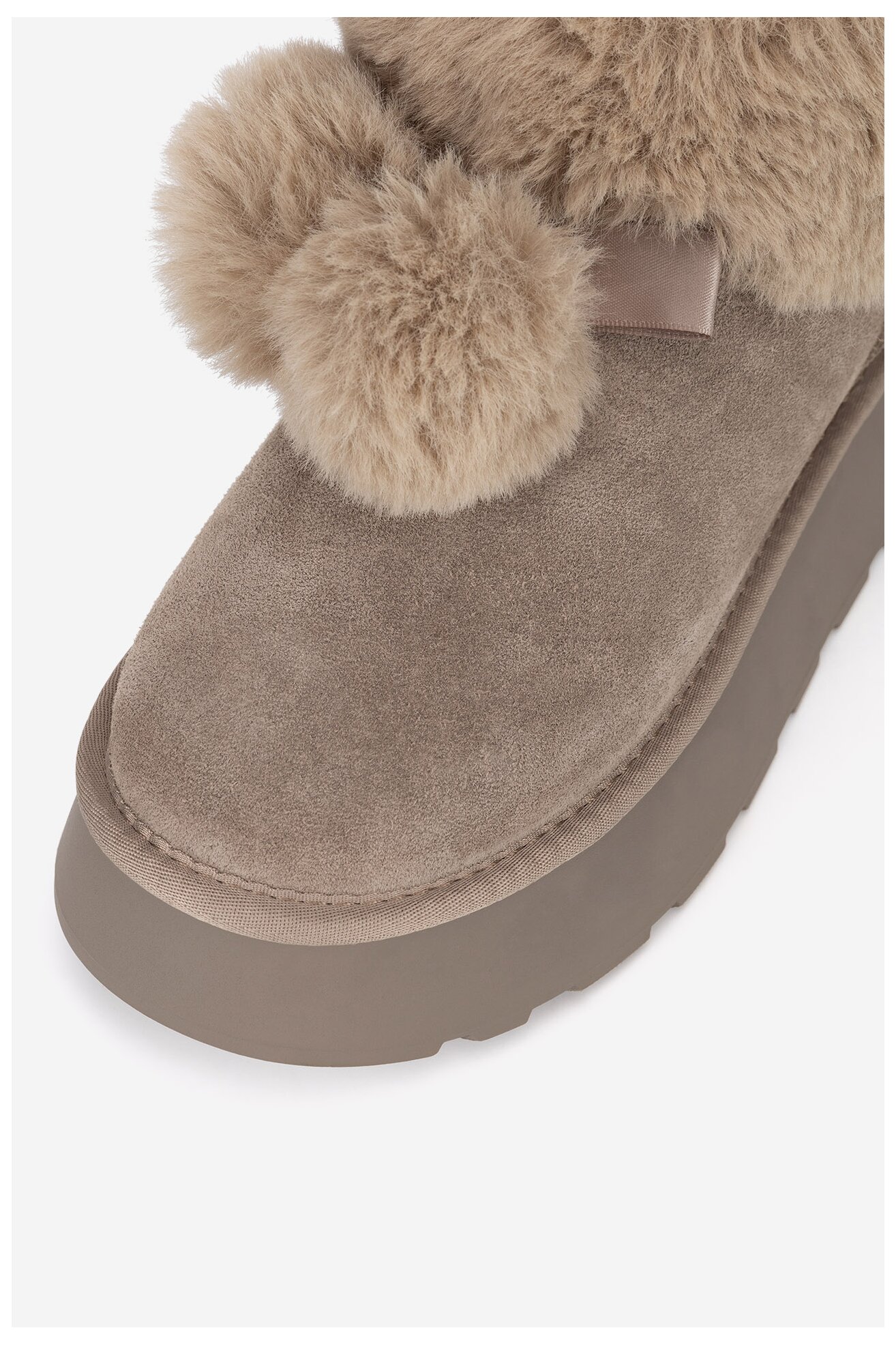 Botki EVA MINGE WFA3080-5 Szary