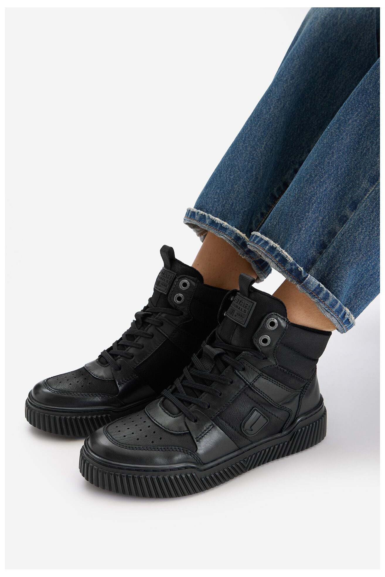 Sneakers G-STAR RAW CEO-WI16-SABY-01 Czarny