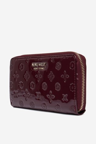 Гаманець Жіночий NINE WEST CEO-NW-W1-003-AW26 СВІТЛО-БОРДОВИЙ