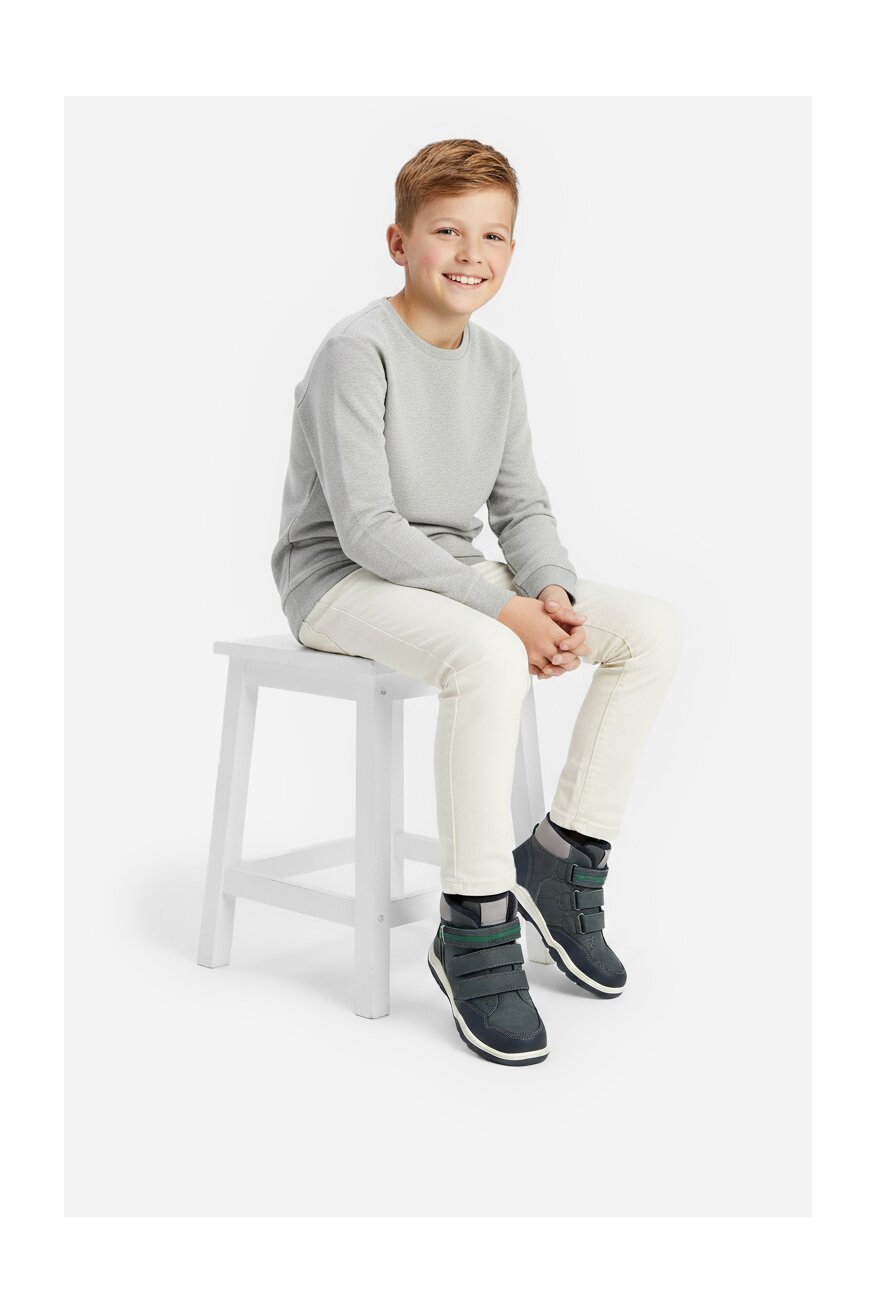 Šněrovací vyšší obuv Lasocki Kids TMAVĚ MODRÁ - 5906751337271