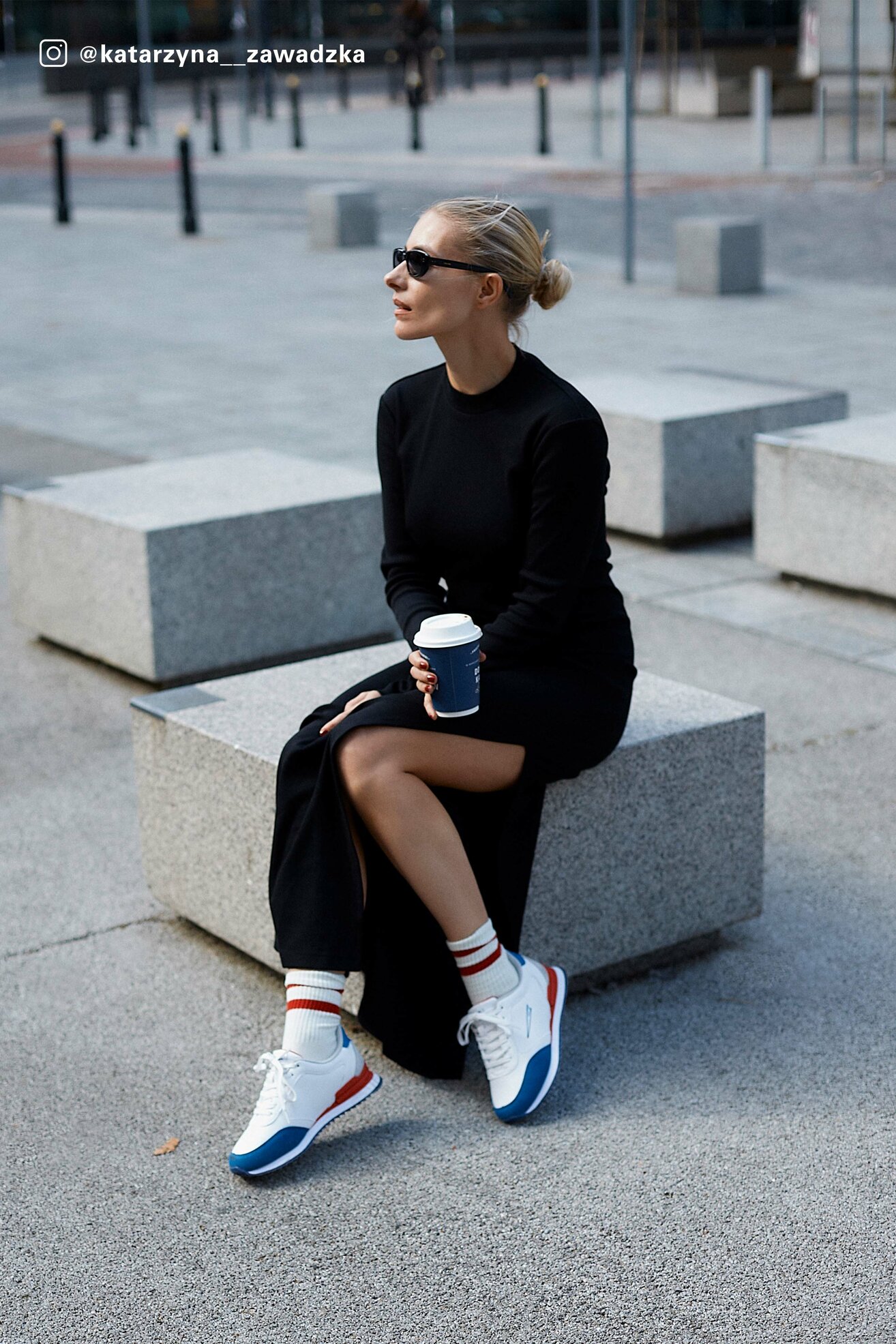 Sukienka Sprandi SP22-SUD520 Czarny