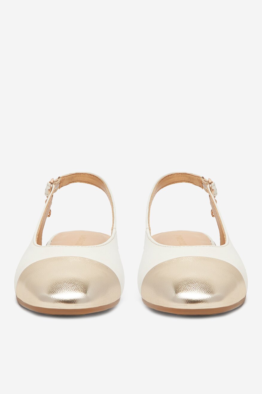 
                Lasocki - Baleriny skórzane - 5906751046074