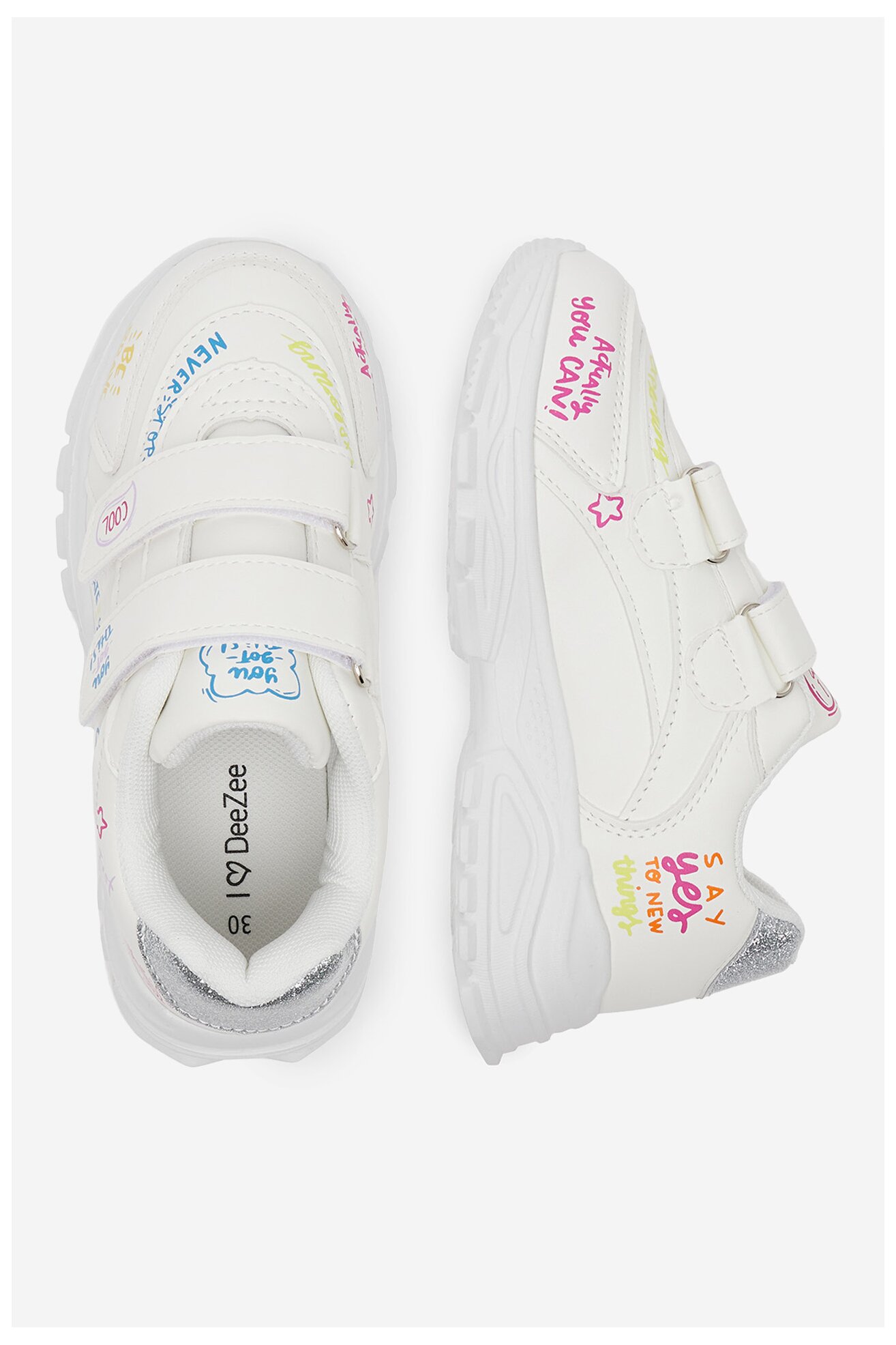 Sneakerși DeeZee CEO-AVO-19627-002 ALB