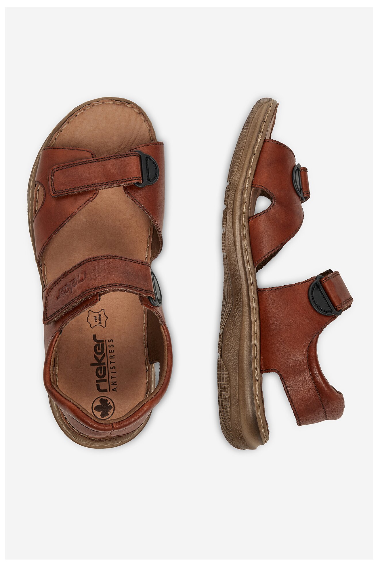 Szandál Rieker 21461-24 BARNA