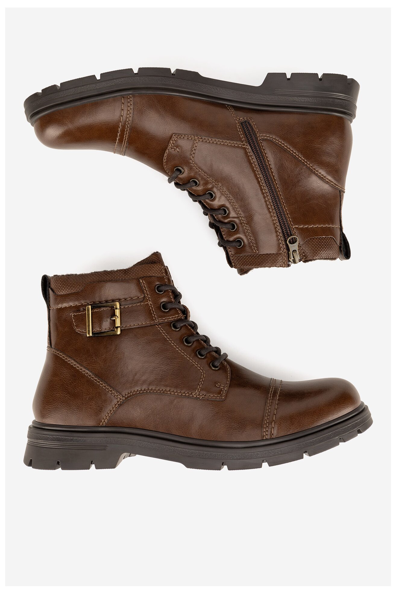 Duboke cipele Lanetti BENGAL-03 MBS BRAON