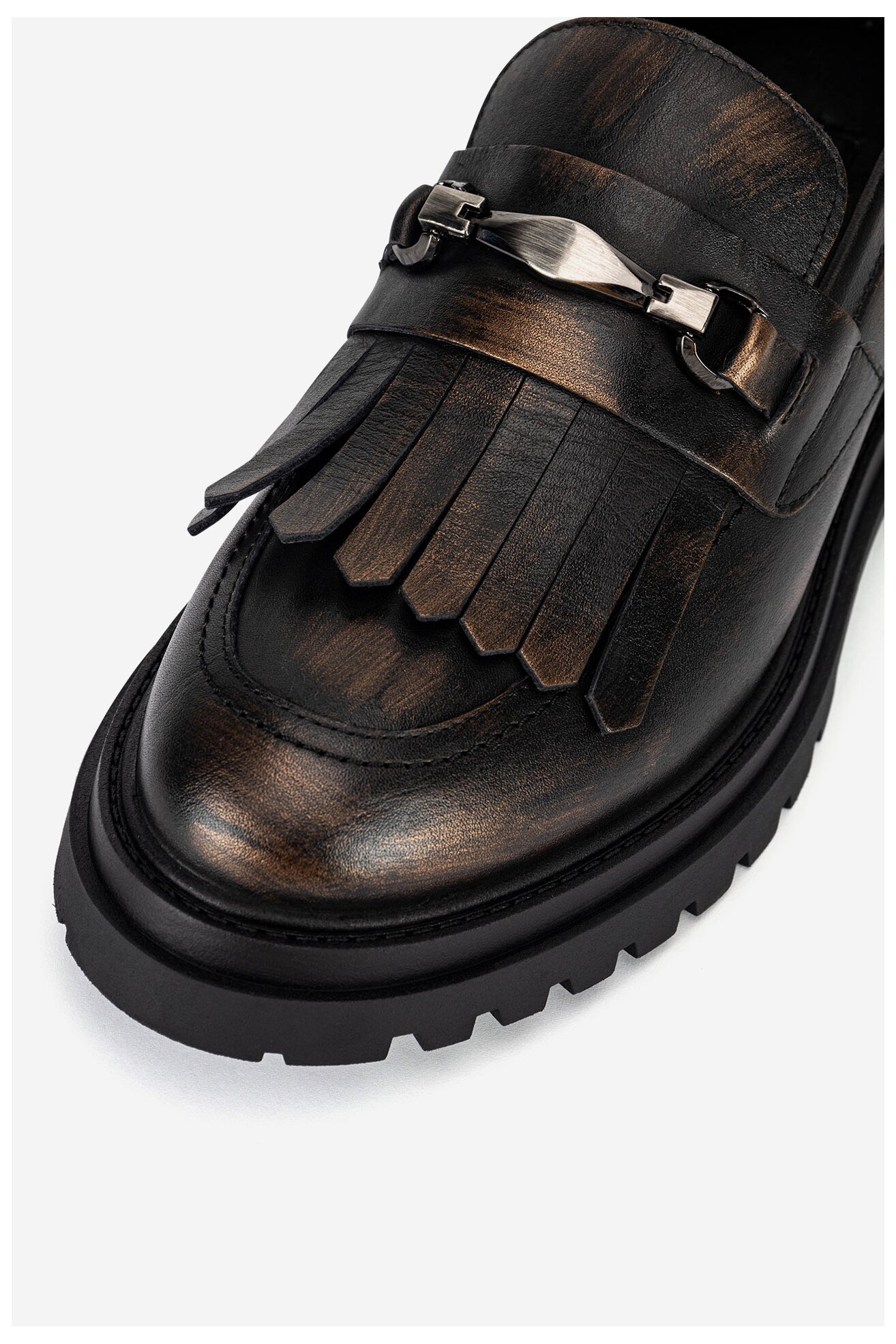 Mokaszin Gino Rossi KEMER-1078-24 SÖTÉTBARNA