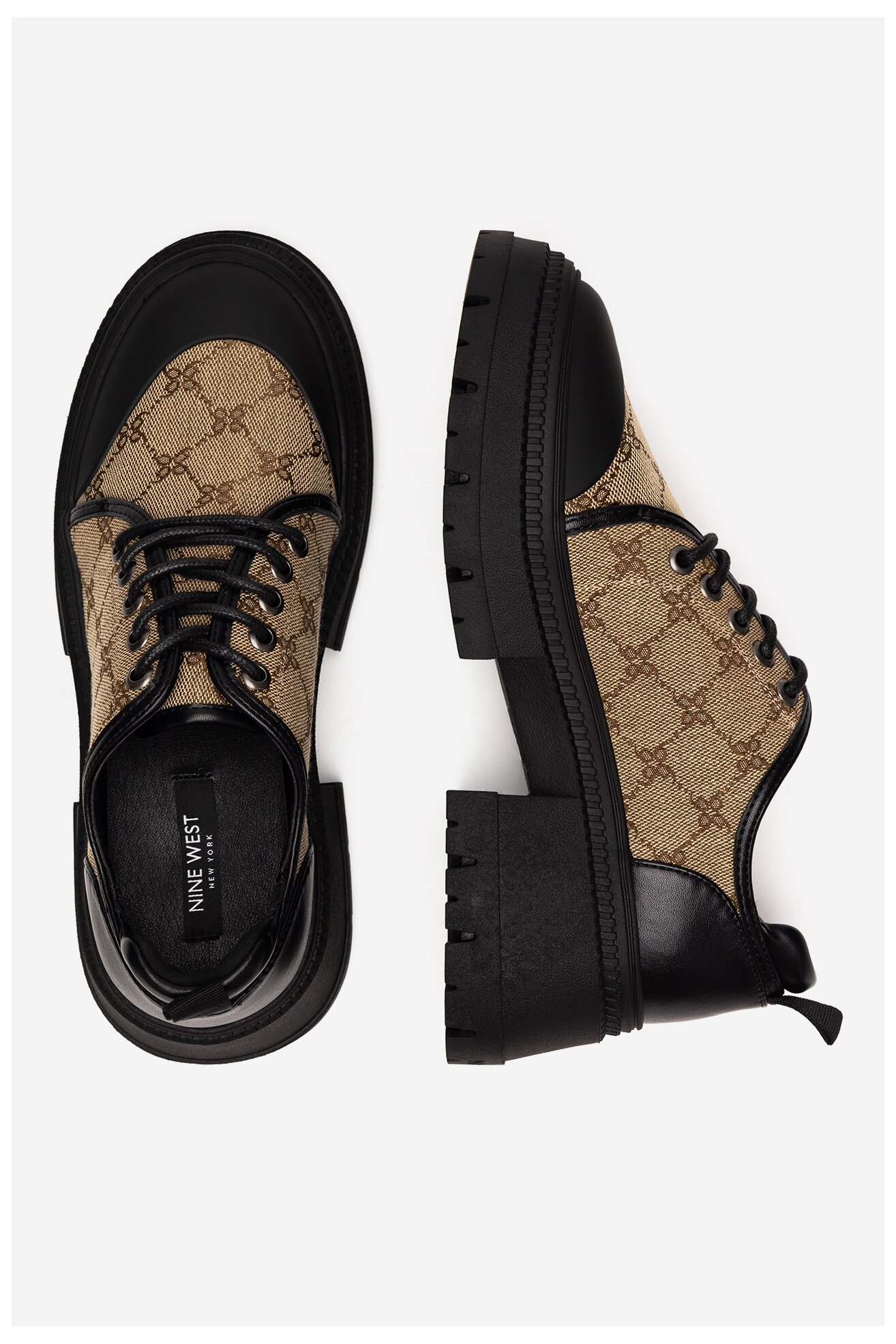 Pantofi casual NINE WEST WFA3033-3 BEJ ÎNCHIS