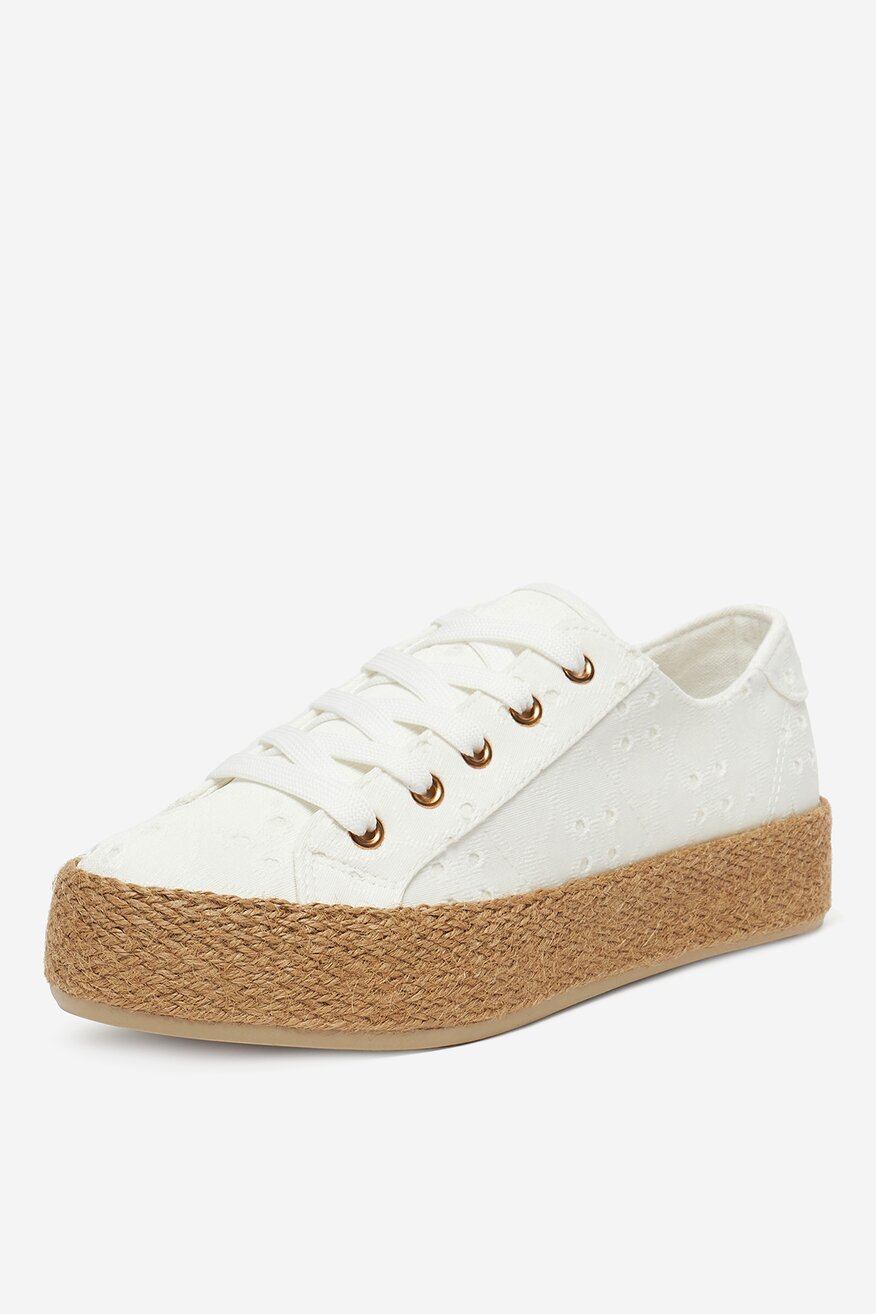 Jenny - Espadryle na platformie - 5903698051833