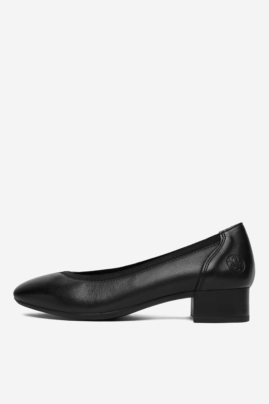 
                Елегантни обувки Rieker ЧЕРЕН - 5906751482612