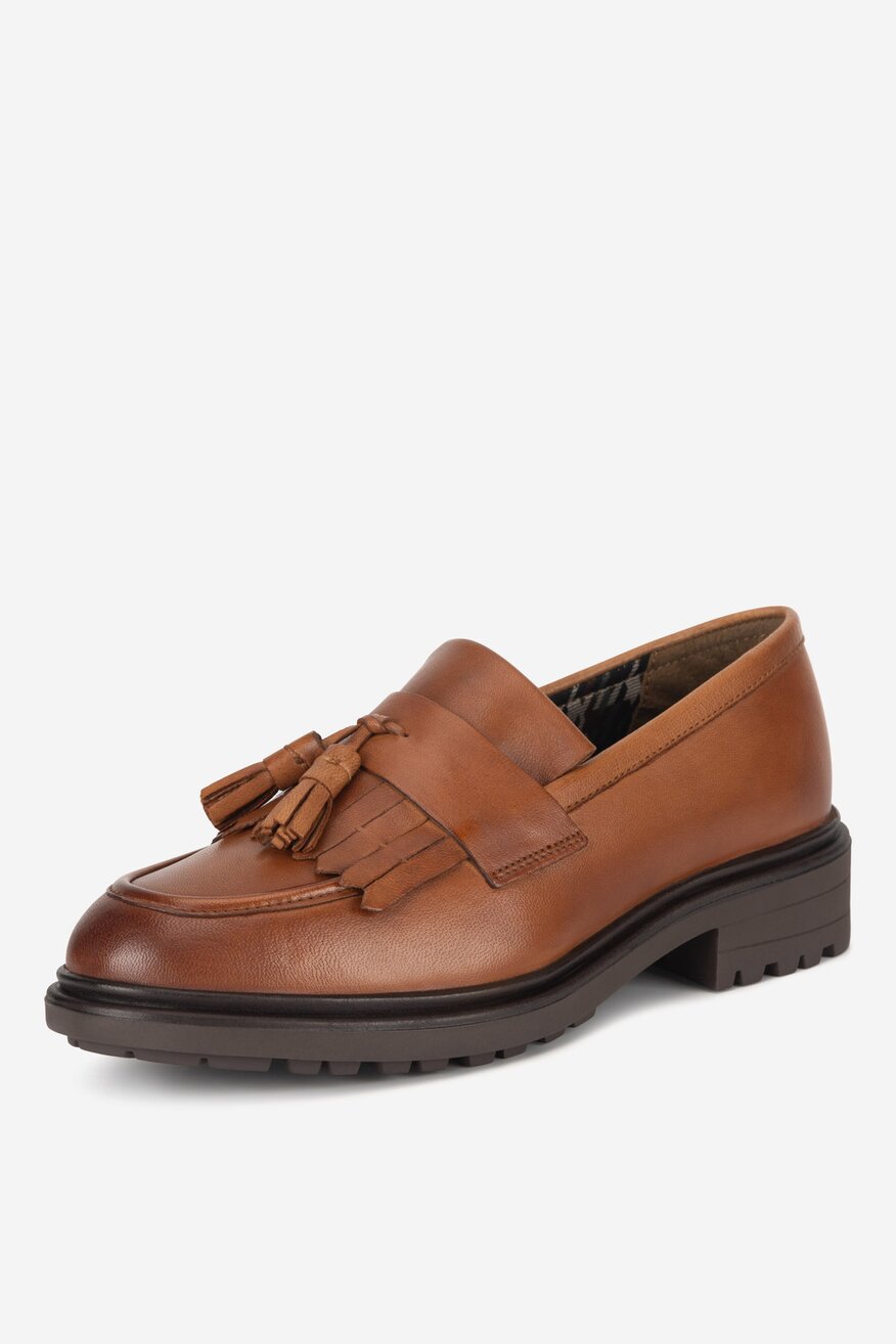Sergio Bardi - Loafersy skórzane - 5905588939672