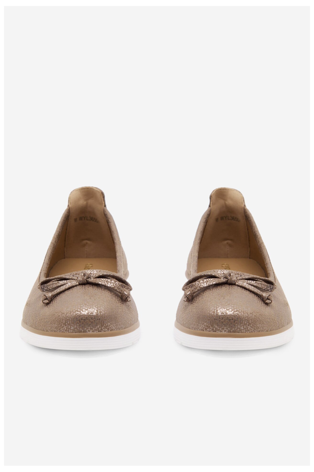 Baleriny Clara Barson WYL3650-3 Złoty