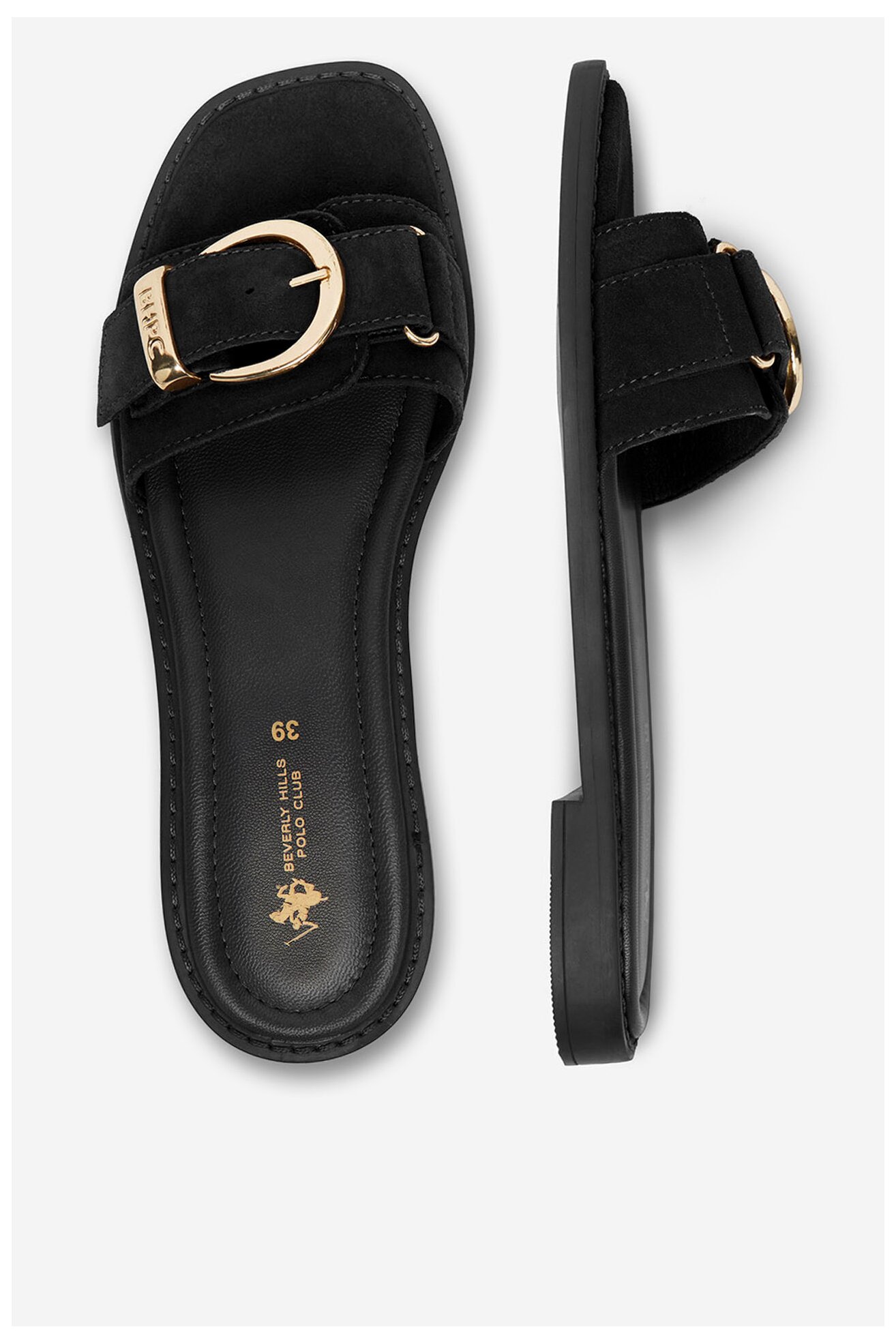 Шльопанець Beverly Hills Polo Club EO-WI16-ALYSHA-01 ЧОРНИЙ
