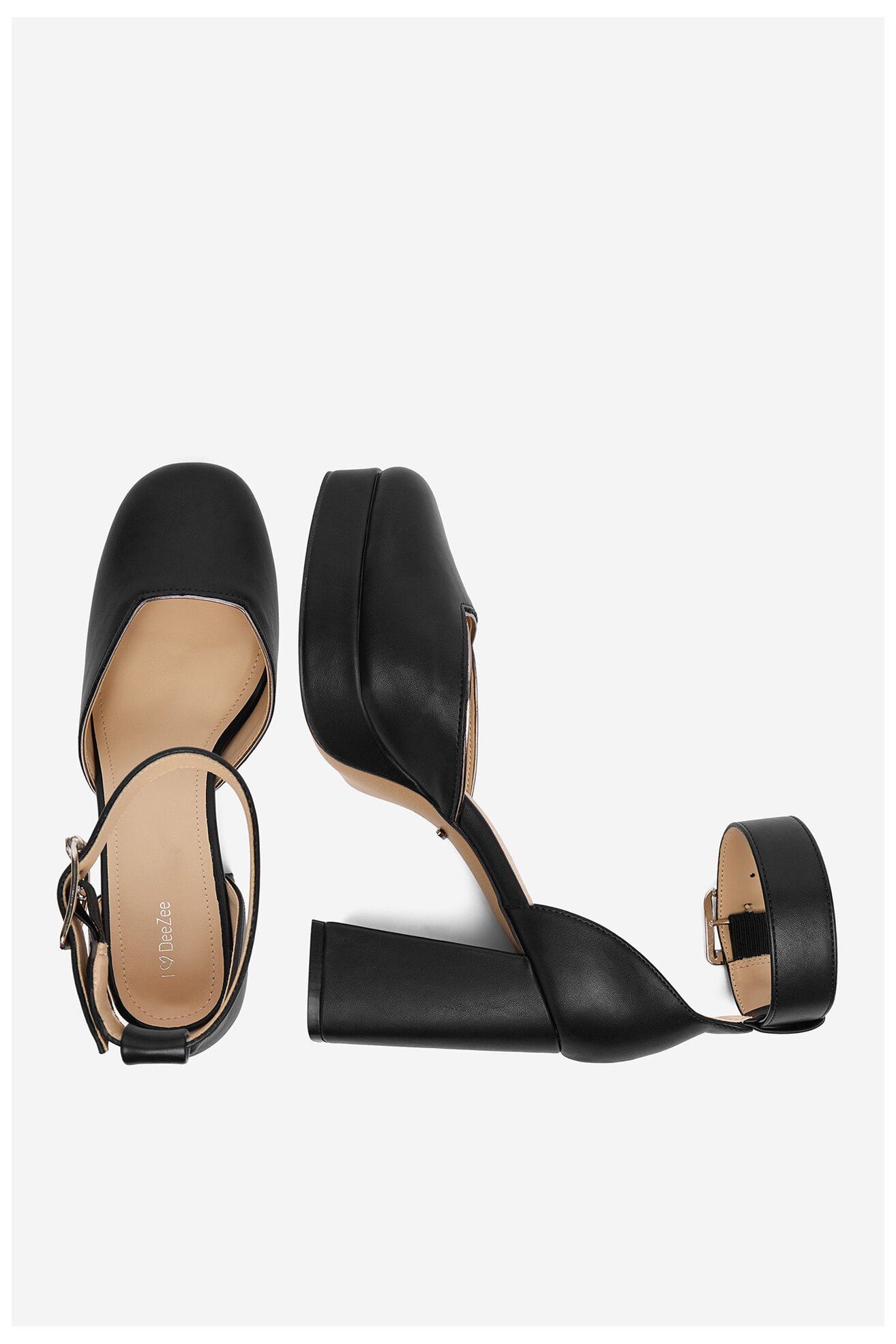 Czółenka DeeZee CEO-CD25-178-1 Czarny