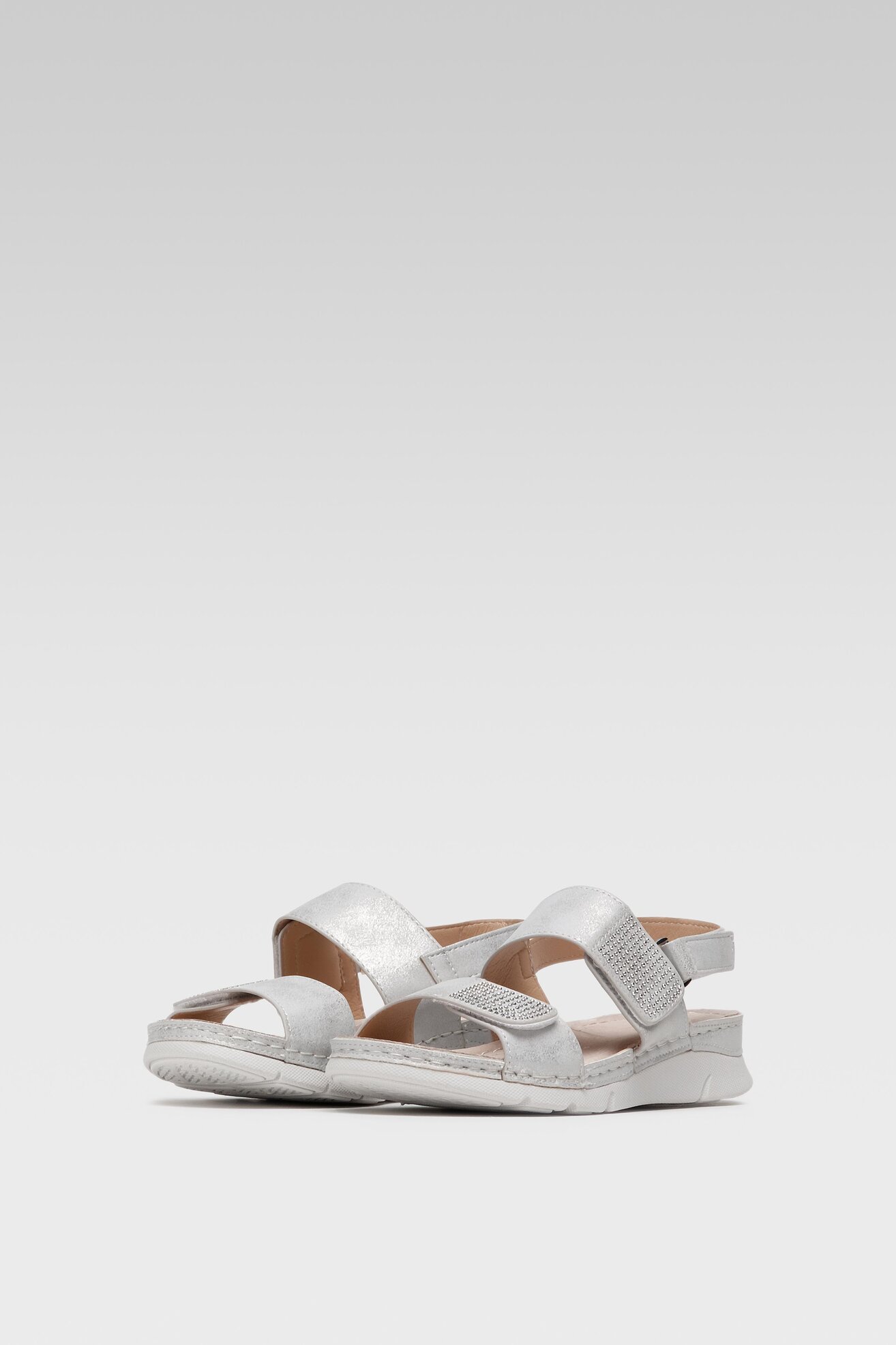 Sandały Clara Barson WS040801-01 Srebrny