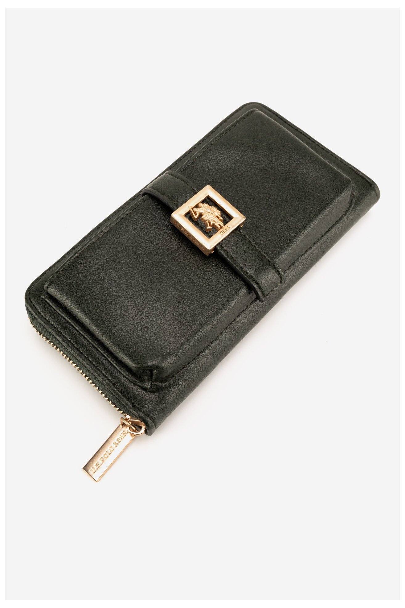 Дамски портфейл U.S. POLO ASSN. WIUXT8505WVP ЗЕЛЕН