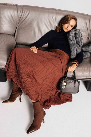 Ботильйони NINE WEST CEO-NOURA-01 КОРИЧНЕВИЙ