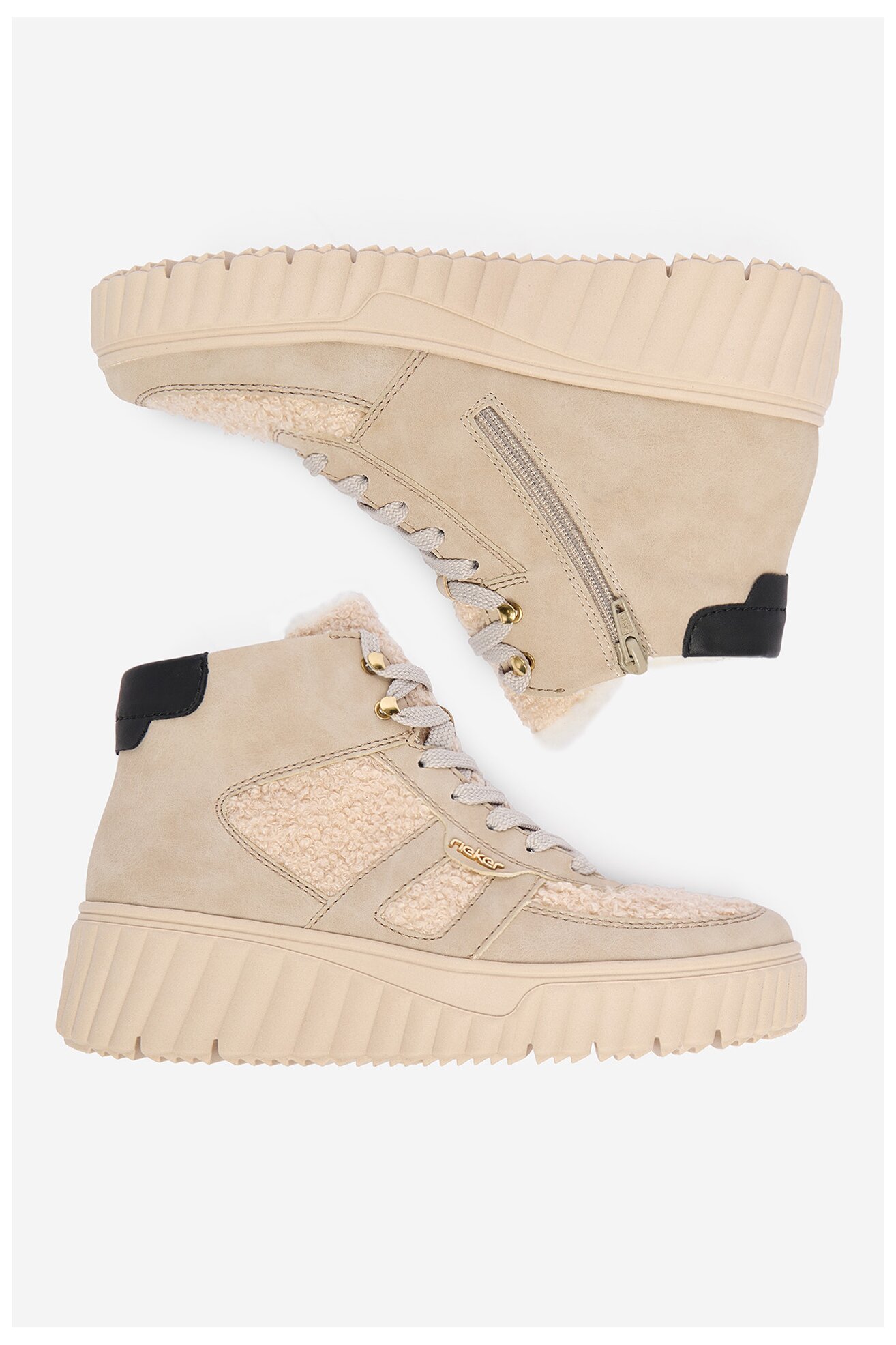 Trzewiki Rieker CEO-N2515-60 Beżowy