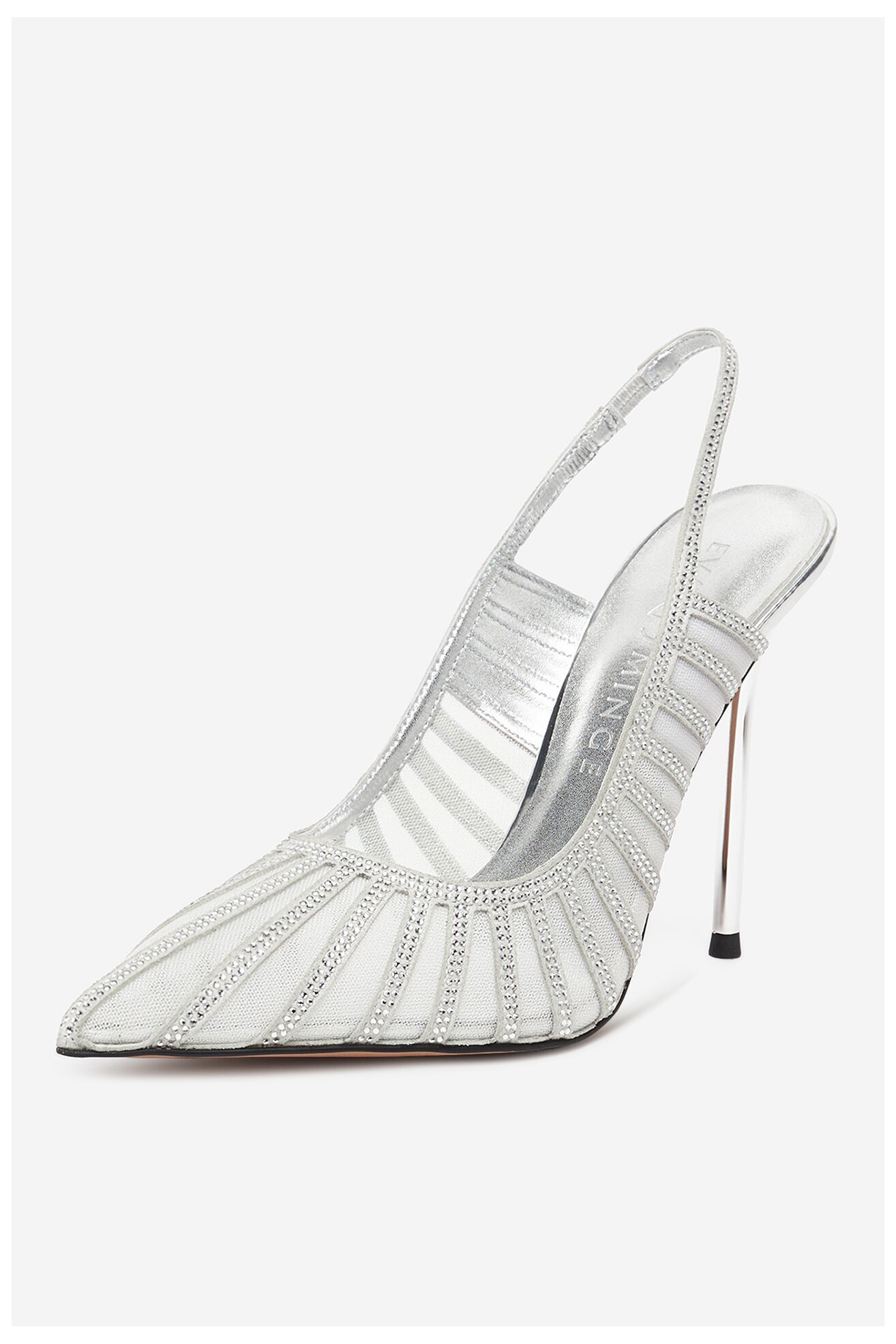 Pantofi cu toc EVA MINGE EO-AVA-E373-70H-C183Y1 ARGINTIU