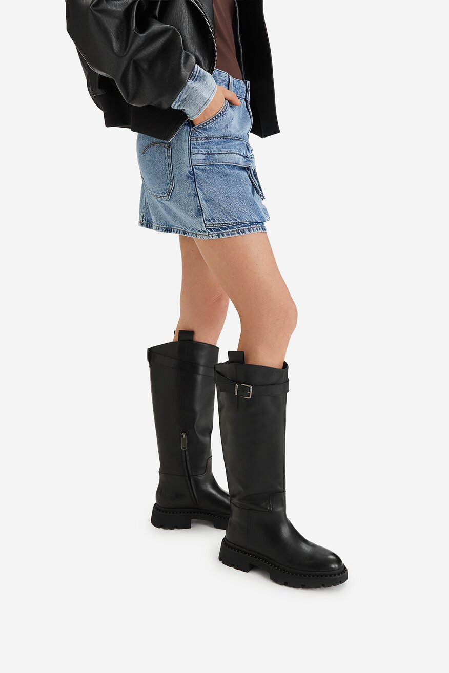 
                G-STAR RAW - Kozaki skórzane - 5906751407790