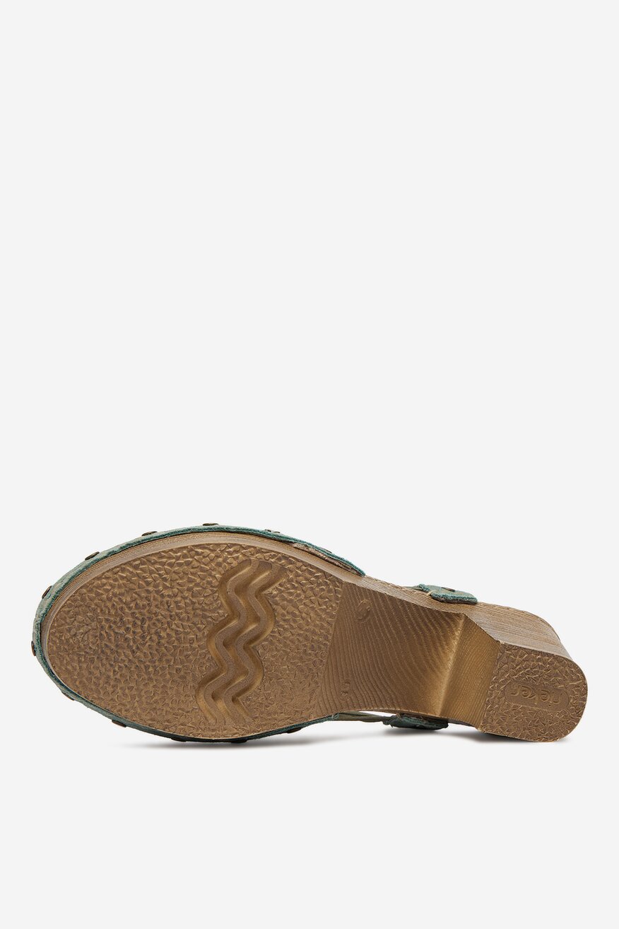 Sandały Rieker CEO-66775-52 Oliwkowy jasny - 5906751826911