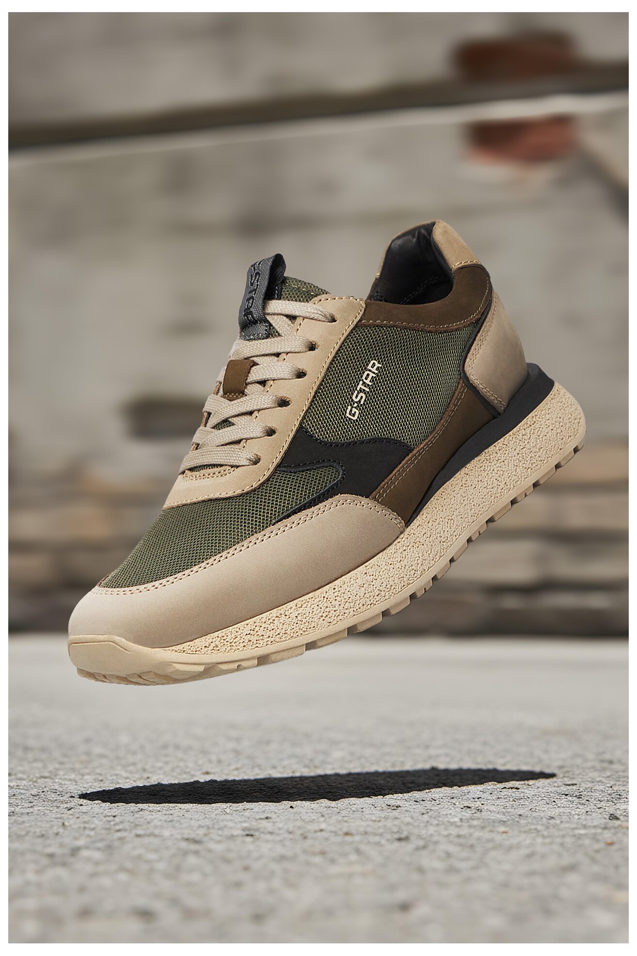 Sneakerși G-STAR RAW EO-DAIIONA-01 MI08 KAKI