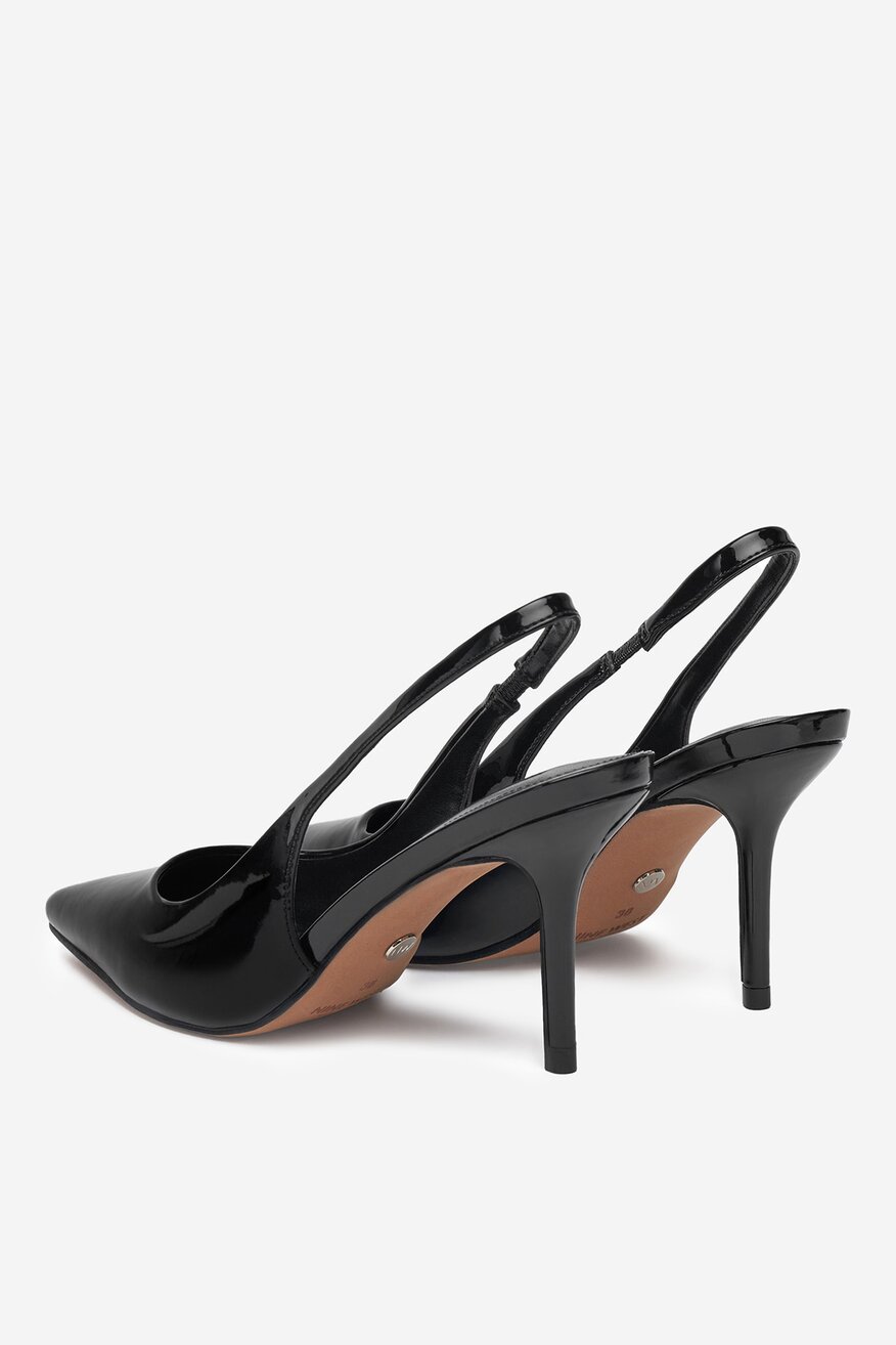 Lodičky NINE WEST ČERNÁ - 5906751018347