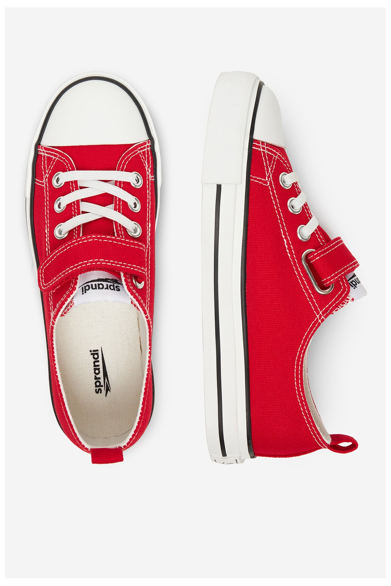 Trampki Sprandi CEO-CS201407(IV)CH Czerwony