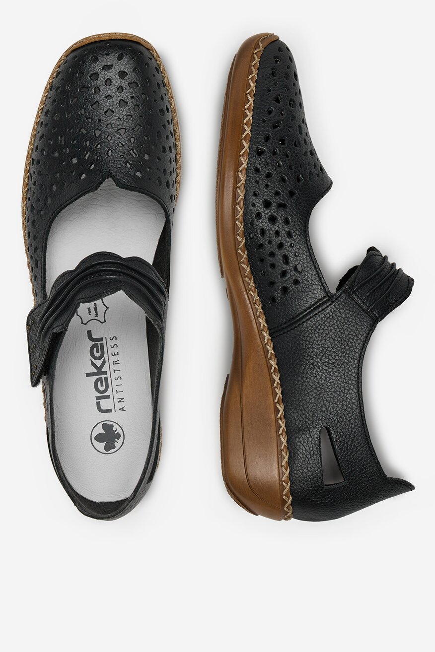 
                Rieker - Półbuty skórzane - 5906751831328