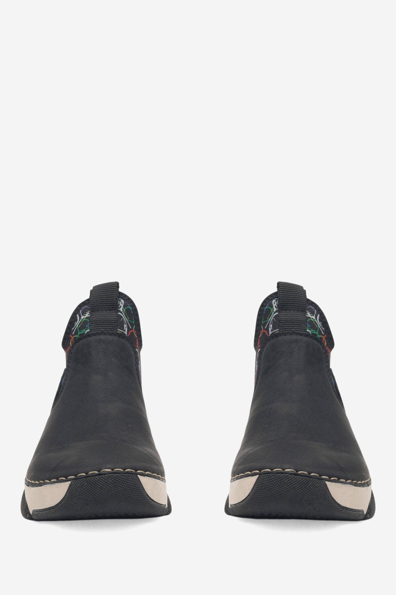 Ghete Rieker 45957-00 NEGRU