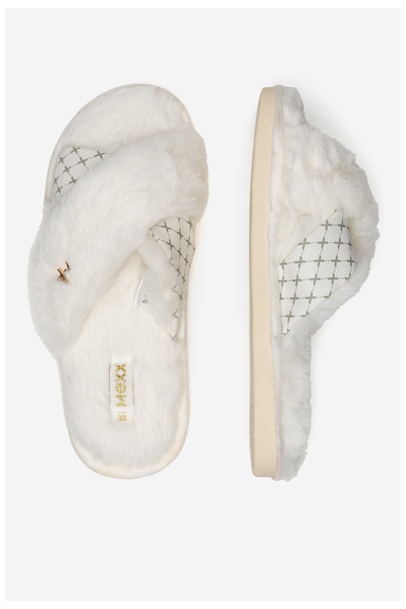 Kapcie Mexx MI002004343W Ivory